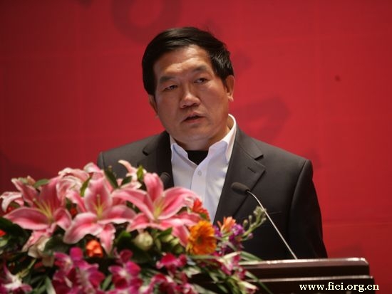 “第八届中国文化产业新年论坛”于2011年1月8日-9日在北京召开。上图为中国社会科学院文化研究中心副主任张晓明。"