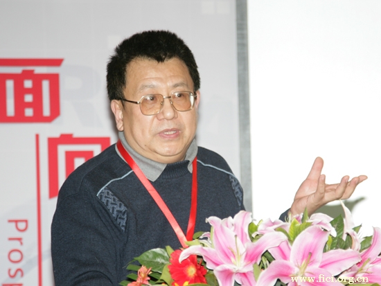 “第八届中国文化产业新年论坛”于2011年1月8日-9日在北京召开。上图为科学出版社有限公司数字出版技术总监孙卫。